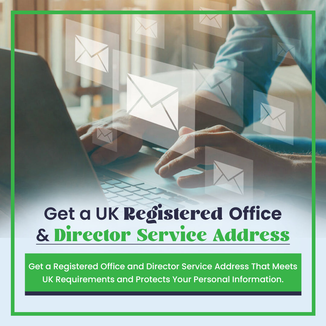 Registered Office + Director Service Address In UK